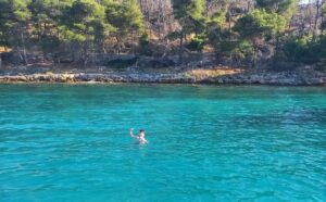 Croatia 2024 jumped of the boat