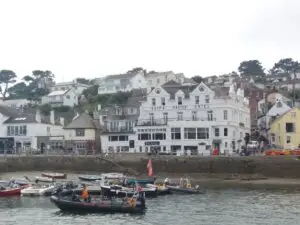 Cornwall 2019 our hotel ship and castle