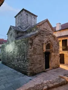 Croatia 2024 tiny catholic church in split