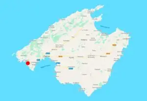 santa ponsa mapa point