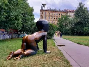 Prague 2023 baby statues