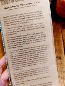 Maple Germany 2025 info about oldest halftimberd house from 14 hundred something