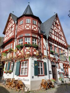 Maple Germany 2025 old house in bacharach from 1392