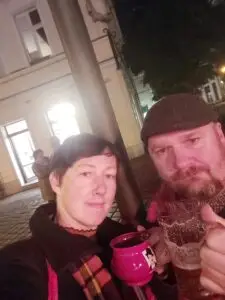 german beer and mulled wine