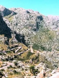 mallorca mountain road