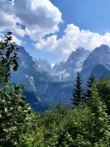 the impressive italian dolomites