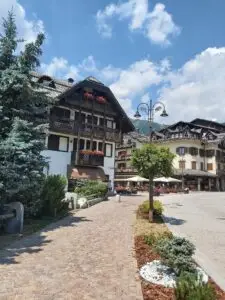 town of madonna di campiglio