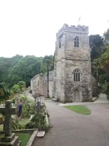 Cornwall 2019 church and graveyard at st. just in roseland 02